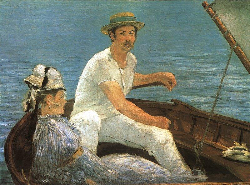 Edouard Manet Boating Spain oil painting art
